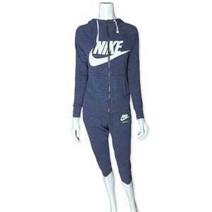Nike Vintage Gym Sweatshirt & Cropped Joggers